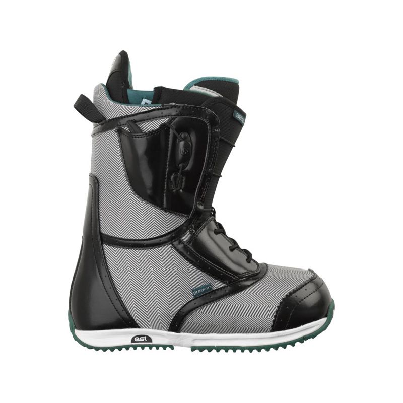 BURTON EMERALD - R SNB WMS BOTY 2013 - světle šedá (BLK-WHT) - US 8