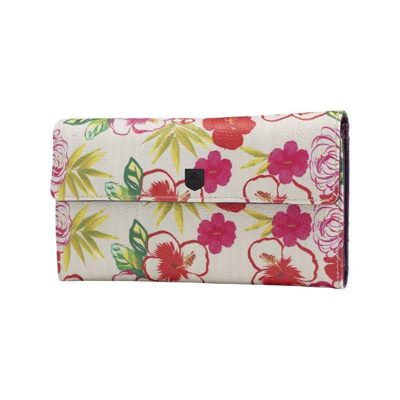 BURTON WB TRI FOLD PENĚŽENKA 2014 - bílá (ALO-FLO) - univerzální