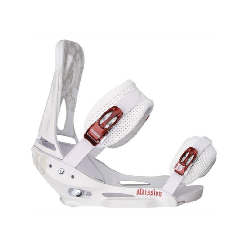 BURTON 10 MISSION EST VAZANI - bílá (WHT-ARM) - M