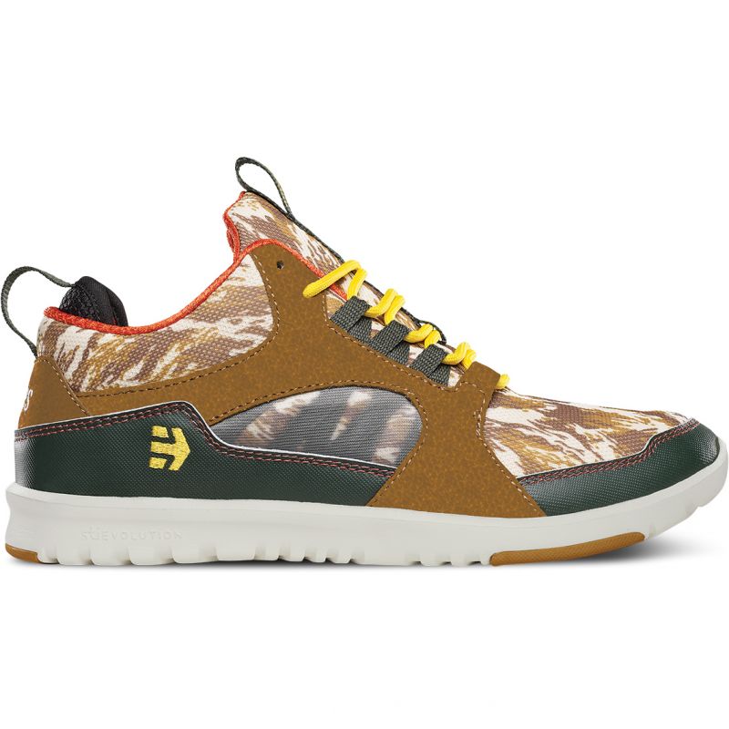 ETNIES SCOUT MT BOTY - okrová (TAN-BRN-WH) - EUR 44