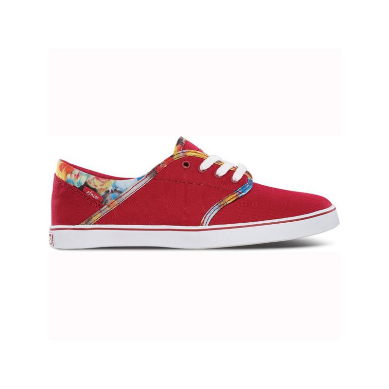 ETNIES CAPRICE ECO WMS BOTY - červená (RED) - EUR 39