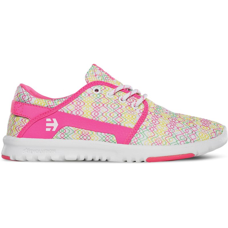 ETNIES SCOUT WMS BOTY - růžová (WHT-PNK) - EUR 37,5