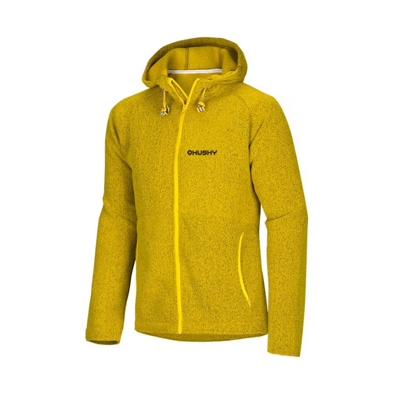Husky pánská mikina Apol M žlutá, XXL - hořčicová (husky) - XL