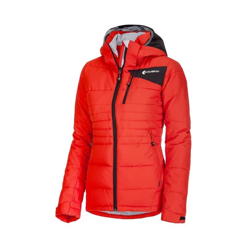 Husky dámská zimní bunda Norel L červená, XL - červená (husky) - XL
