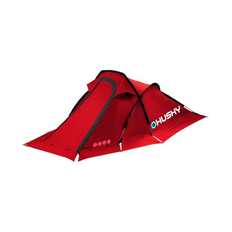 Husky flame 2 - červená (husky) - univerzální