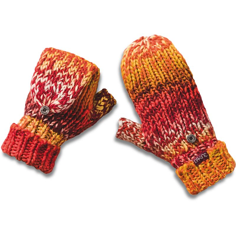 RUKAVICE DAKINE JADE FLAP MITT WMS - oranžová (SEVENTIES) - univerzální