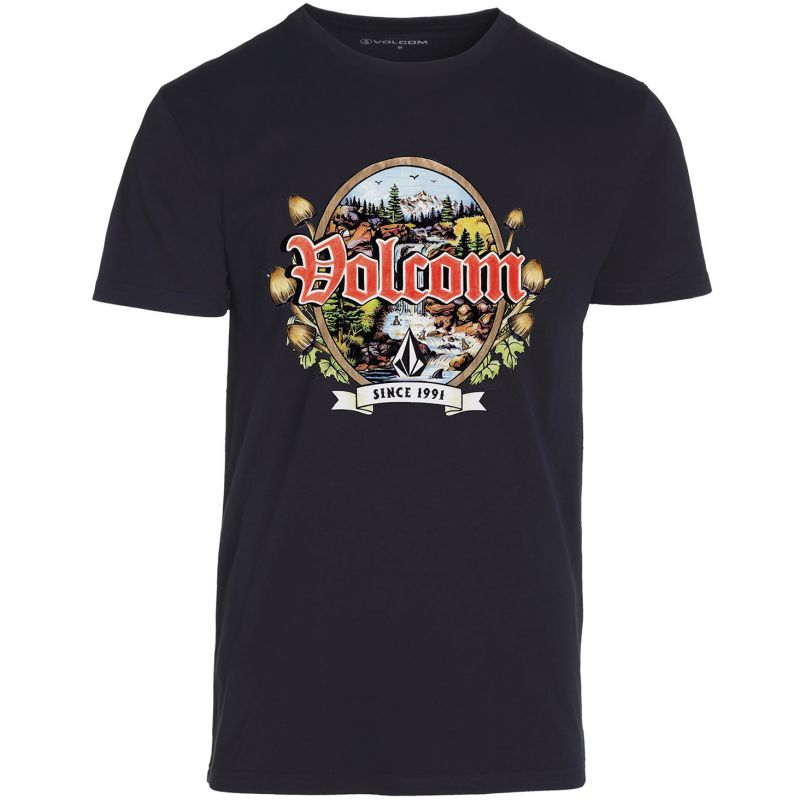 TRIKO VOLCOM BARELY LETHAL - tmavě modrá (NVY) - XL