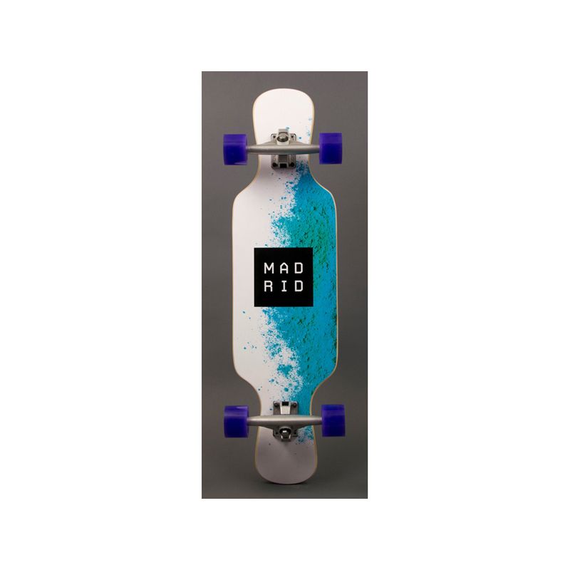 MADRID HAMMER PULVER LONGBOARD - bílá (BLU) - 9.5X35.825
