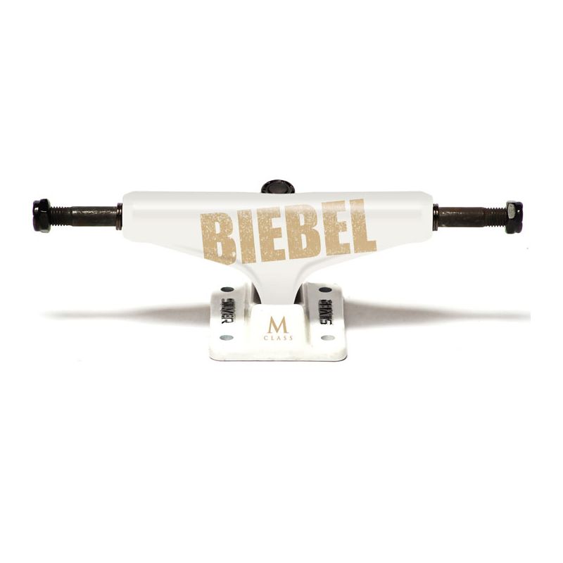 SILVER BOLD BIEBEL SK8 TRUCK - bílá - 129mm