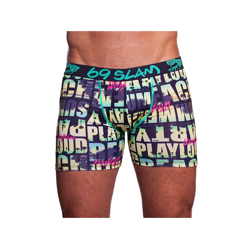 69SLAM FIT UTOPIA TRENKY - purpurová (UTO) - L