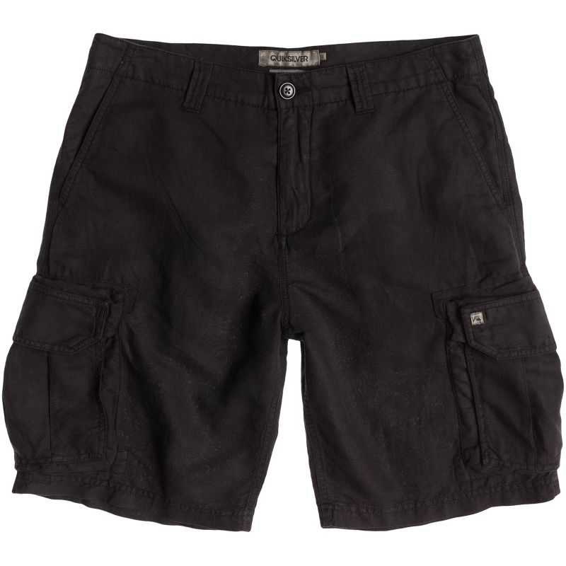 QUIKSILVER KRAŤASY WATSON UP - černá (KTA0) - 34