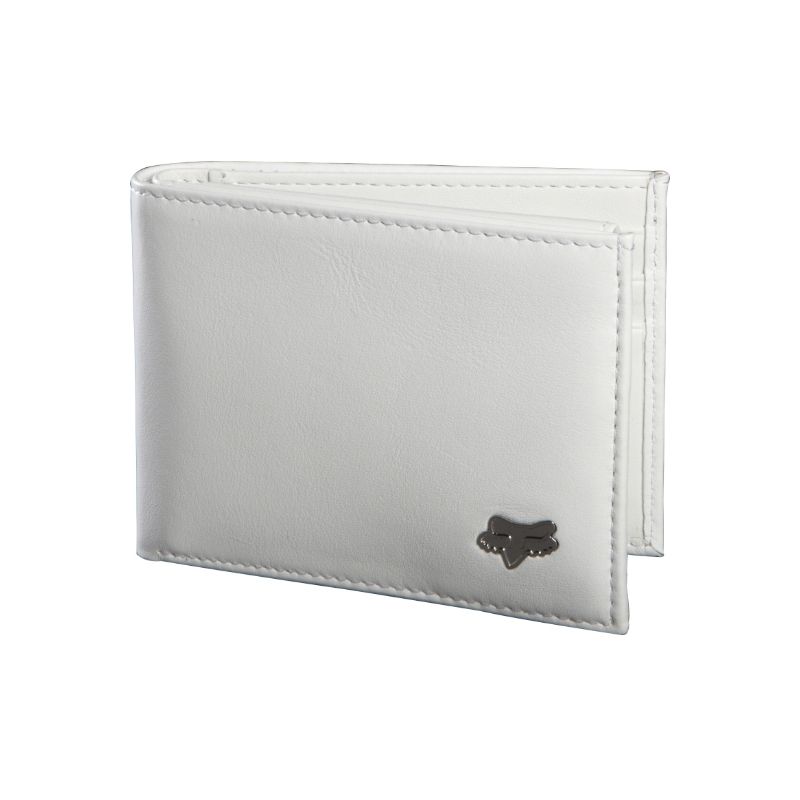 PENĚŽENKA FOX BIFOLD LEATHER - bílá (WHT) - univerzální
