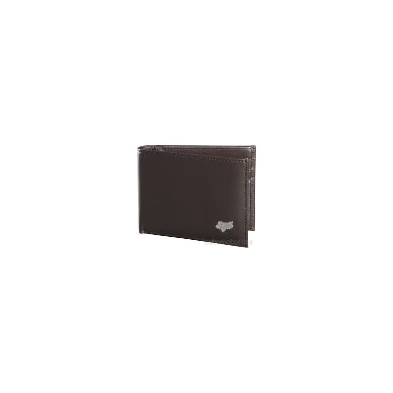 FOX BIFOLD LEATHER PENĚŽENKA - hnědá (BRN) - univerzální