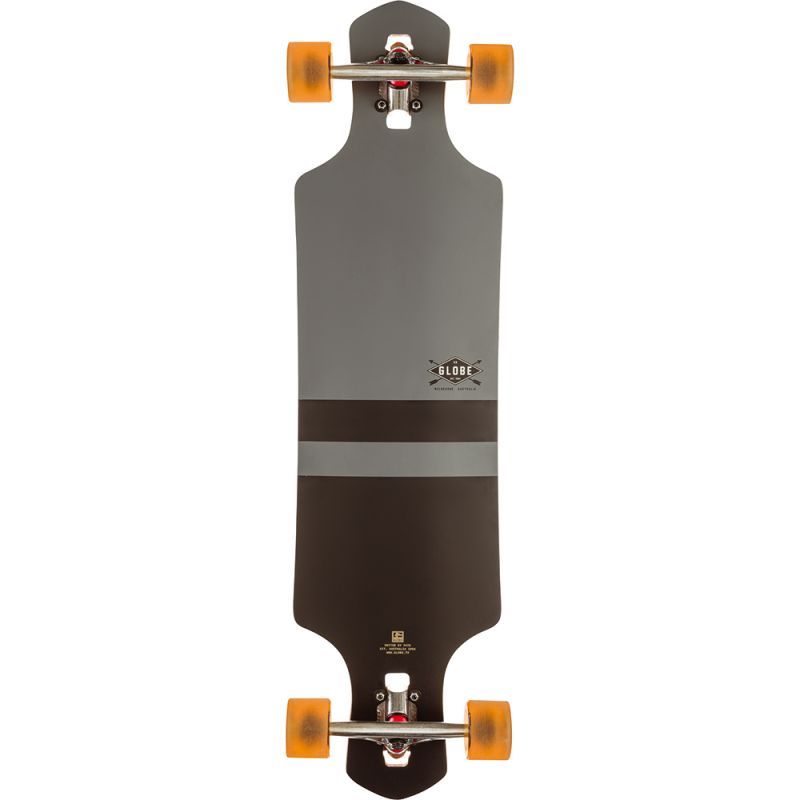 GLOBE GERMINON LONGBOARD - šedá (CHA-BLK) - 38.5
