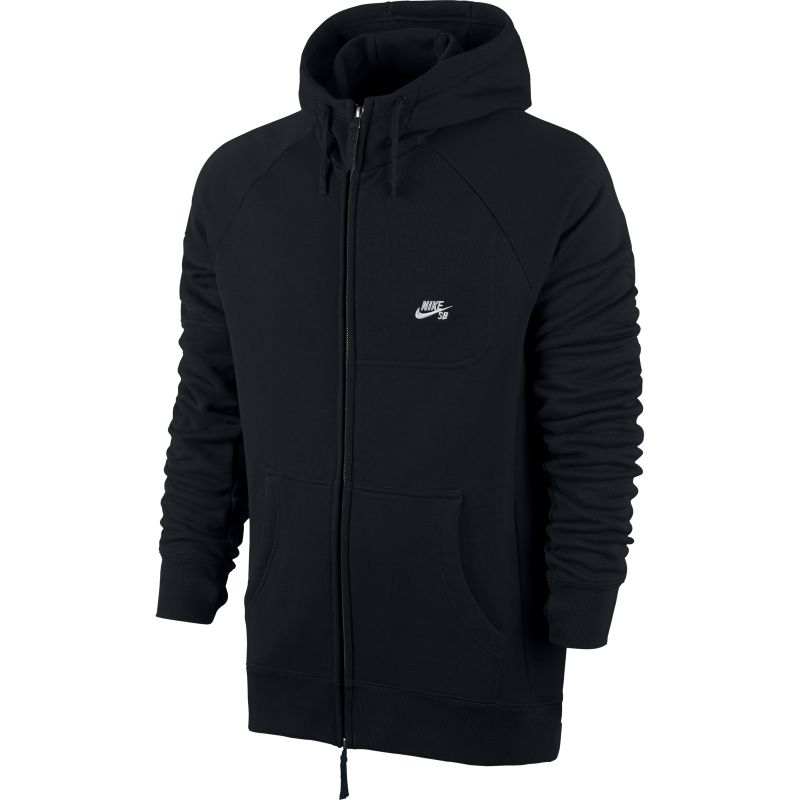 MIKINA NIKE SB EVERETT GRAPHIC FZ - černá (BLK) - L