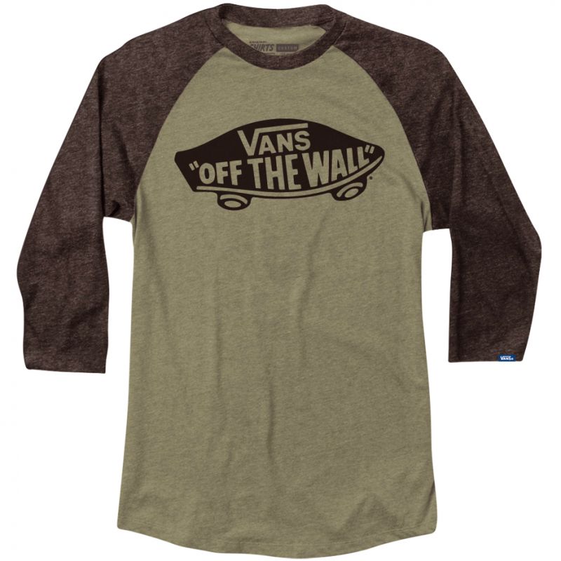 VANS OTW RAGLAN TRIKO - khaki (ARM-HEA) - L