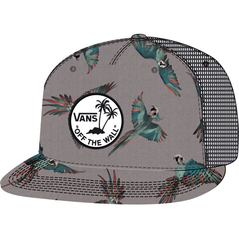 KŠILTOVKA VANS SURF PATCH TRUCKER - šedá (DIR-BIR) - univerzální