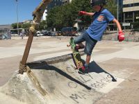 Poutník Bush vyrazil do mekky evropskýho skateboardingu