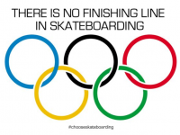 Skateboarding je olympijským sportem