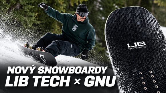 Nový snowboardy Lib Tech & GNU jsou na BoardStaru. Mrkni na dPr a další fresh desky