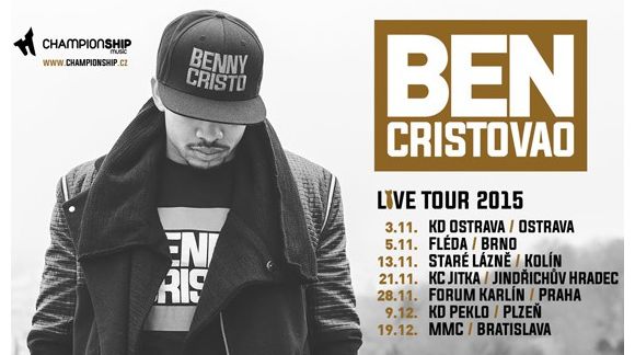 Ben Cristovao Live Tour 2015