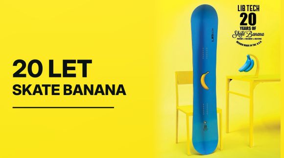 Lib Tech Skate Banana slaví 20 let. Modrá 2026 je tady 🍌