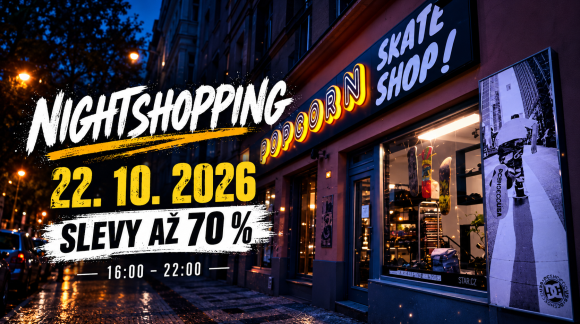 Nightshopping v Popcornu: 22. října jedeme slevy až 70 %!