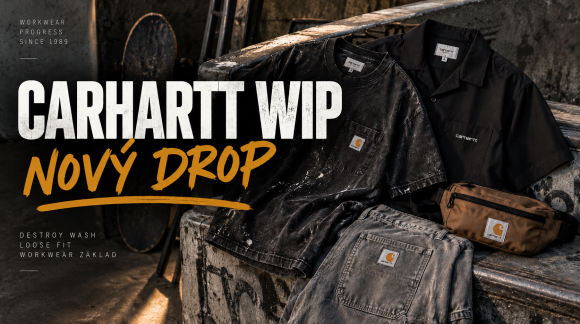 Nový Carhartt WIP drop na BoardStaru: destroy wash, loose fit a workwear základ