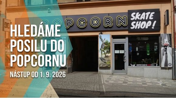 Popcorn hledá od září novou posilu do shopu