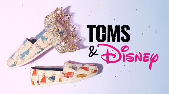 Toms X Disney: Střevíčky pro všechny princezny se srdcem na správnym místě