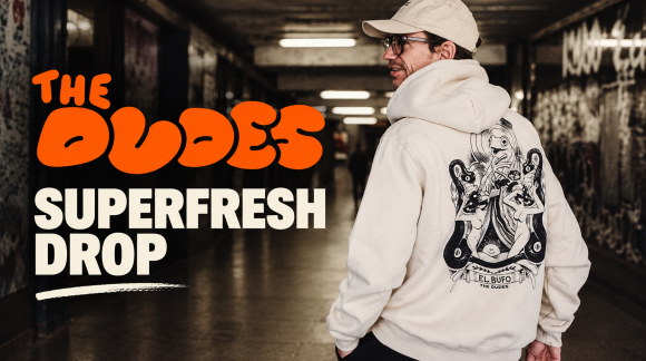 Superfresh The Dudes drop je na BoardStaru. Nový trika, mikiny a další věci