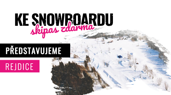 TOP 5 ski areálu Rejdice – U-rampa, 3 levely a vzduchovej polštář