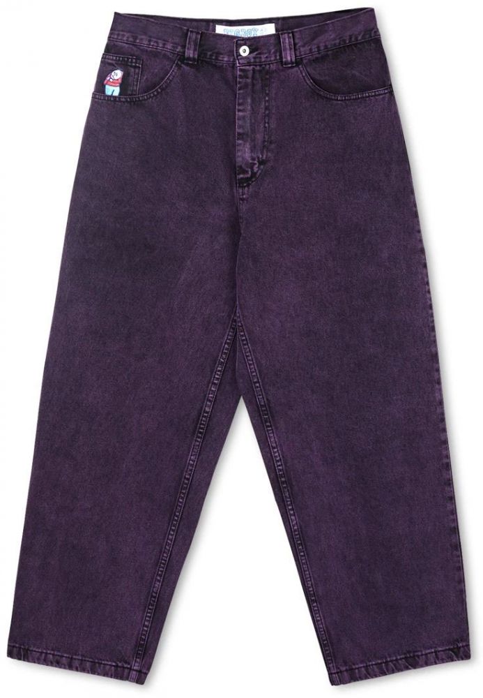 POLAR Big Boy Jeans Purple Black S｜メンズ