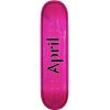 SK8 DESKA APRIL OG LOGO BLACK PINK HELIX 2