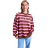 MIKINA ROXY Strictly Stripes Oversized W