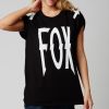 FOX LOCK DOWN CREW ROLL SS WMS TRIKO