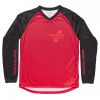 DRES LONG SLEEVE TRAIL JERSEY RED