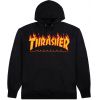 MIKINA THRASHER FLAME LOGO