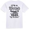 TRIKO VANS Warped World S/S