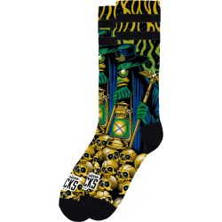 PONOŽKY AMERICAN SOCKS Black Plague