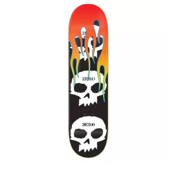 SK8 DESKA ZERO 3 Skull With Flames