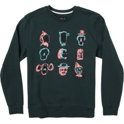 MIKINA RVCA DMOTE CREW FLEECE