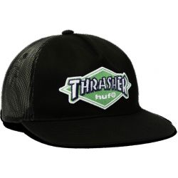 KŠILTOVKA HUF x Thrasher Logo Twill Truc