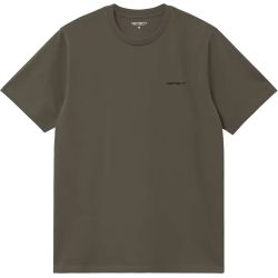 TRIKO CARHARTT WIP Script Embroidery S/S