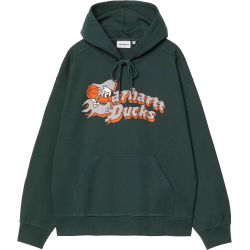 MIKINA CARHARTT WIP Hooded Flaming Ducks MIKINA CARHARTT WIP Hooded Flaming Ducks