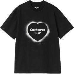 TRIKO CARHARTT WIP Spray Heart S/S WMS