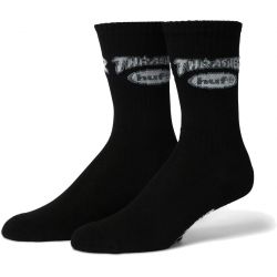 PONOŽKY HUF x Thrasher Logo