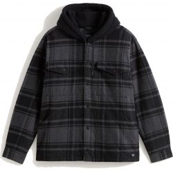 BUNDA VANS Piedmont Hooded Plaid Shacket