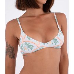 PLAVKY HURLEY Scoop Crop Top Print WMS