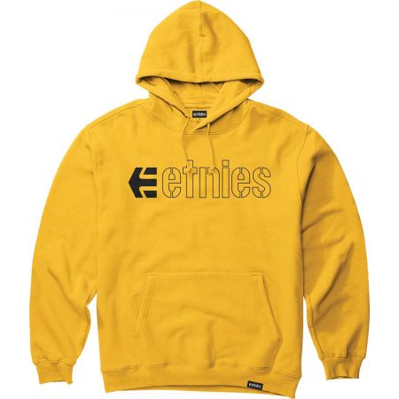 E-shop MIKINA ETNIES Ecorp Hoodie - žlutá